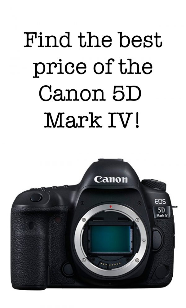 Price comparisons of the Canon 5D Mark IV