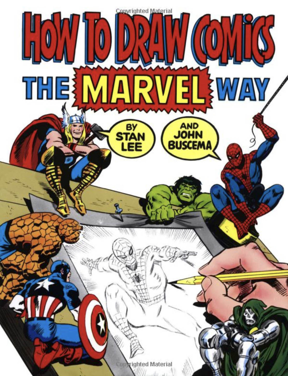 Learn how to draw comics the Marvel Way! Great Finds