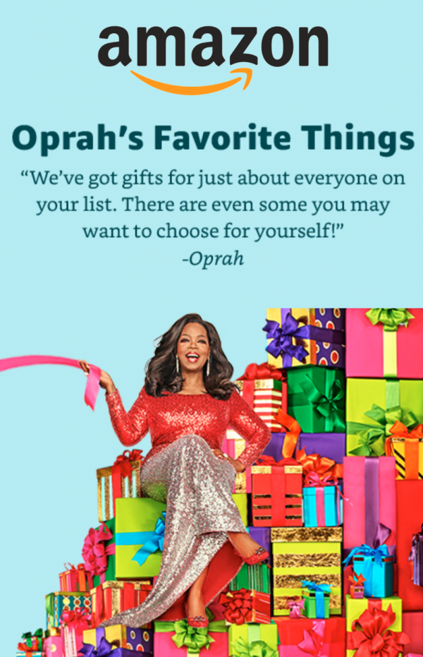 Oprah’s Favorite Things from Amazon!