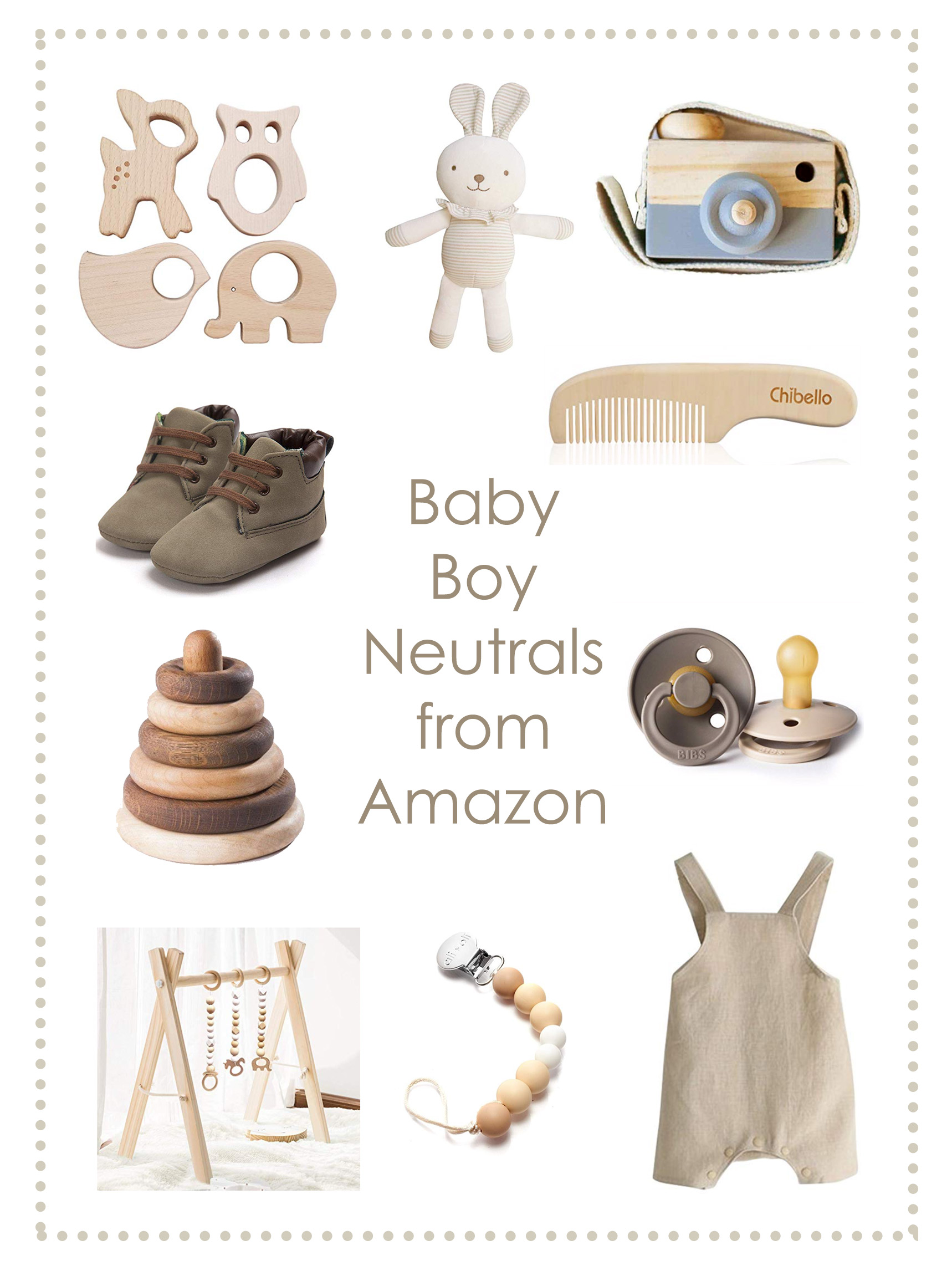 Baby Boy Neutrals from Amazon Great Finds