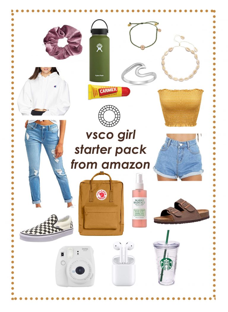 Vsco girl starter pack from Amazon Great Finds
