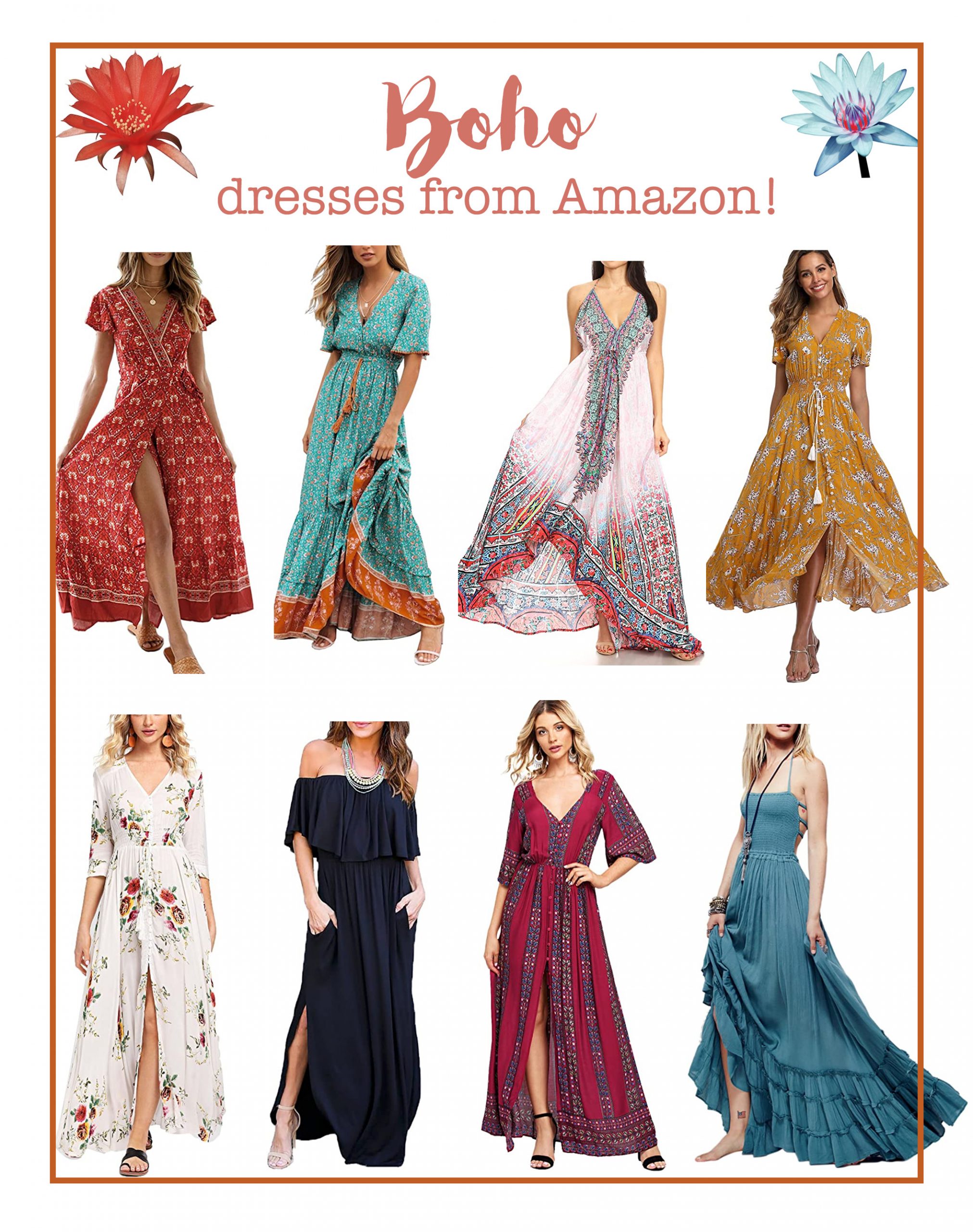 Boho Dresses from Amazon! Great Finds