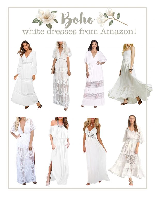 Boho Dresses from Amazon!